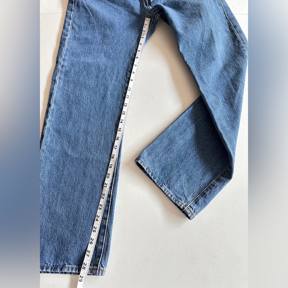 Levi’s 501 men’s jeans button fly medium washed size W32-L30 - Picture 11 of 13